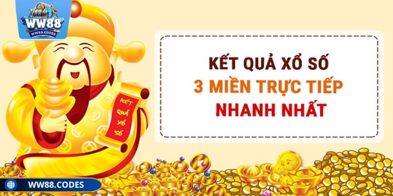 Xổ số 3 miền WW88 là hình thức giải trí hấp dẫn